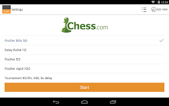 screenshot of Chess Clock
