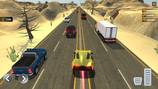 Heavy Traffic Rider Car Game Screenshot