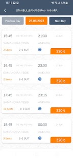 MetroTurizm Online Ticket Sale Screenshot