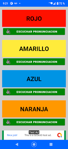Los Colores en Ingles-Básicos Screen 2