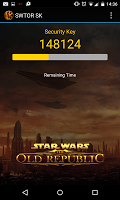screenshot of The Old Republic™ Security Key