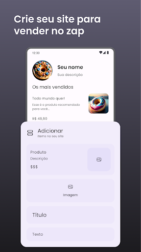 Criar link para Whats e Loja Screen 3