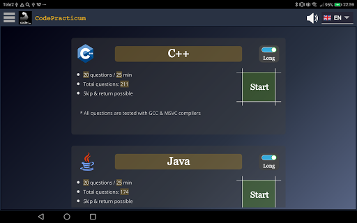 CodePracticum - programming qu
