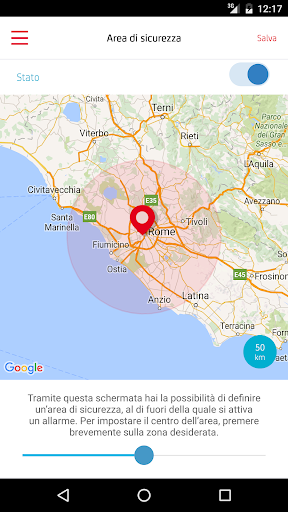 Anteprima dell'app