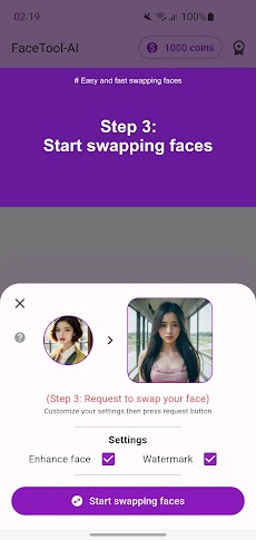 FaceTool: Face Swap & Generateのおすすめ画像4