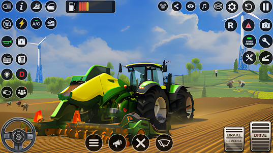 Real Tractor Driving Games 3D