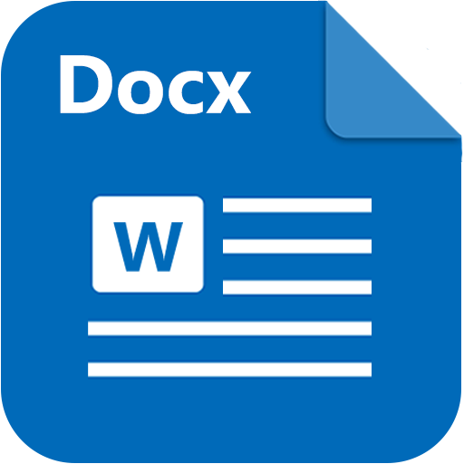 Docx Reader - Word, Document,   Icon