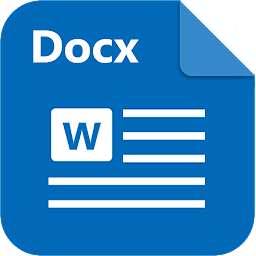 Docx Reader - Word, Document,  ஐகான் படம்