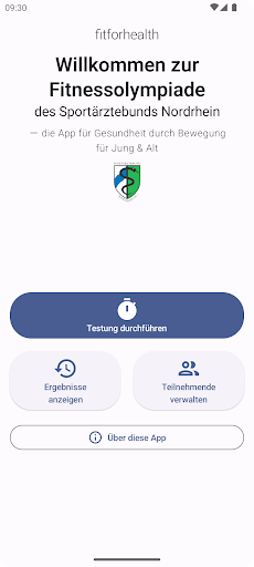 Android application fitforhealth screenshort