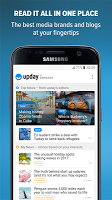 screenshot of upday for Samsung