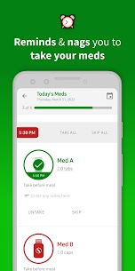 Medicatieherinnering en tracker Premium Mod Apk 1