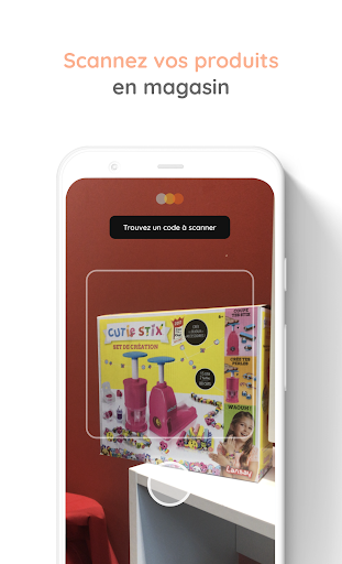 Android application Retail Shake Scanner screenshort