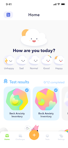 Breeze: mental health screenshot