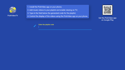 Android application PickVideoTV screenshort
