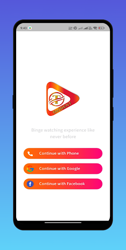 Android application Tangent: Movie & Web Series screenshort