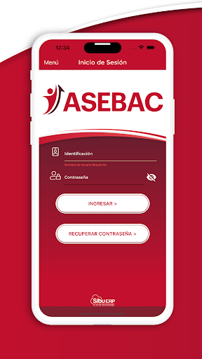 Android application ASEBAC screenshort