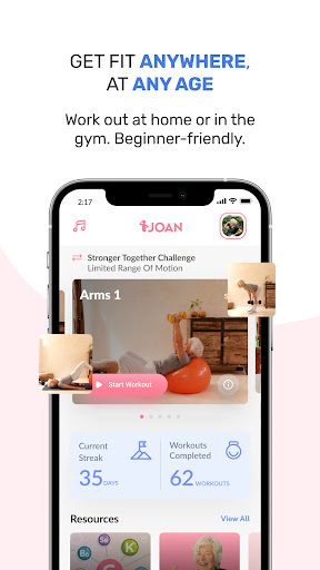 Train with Joan Screen 2