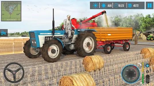 トラクター運転: 農業ゲーム