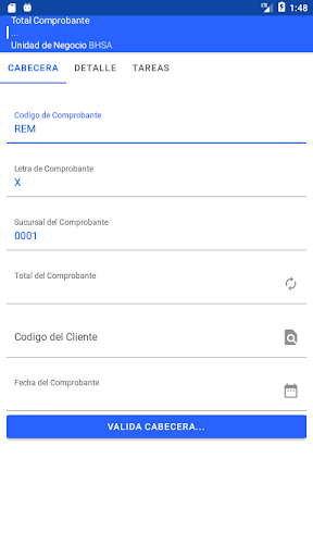 Roble App Screen 3