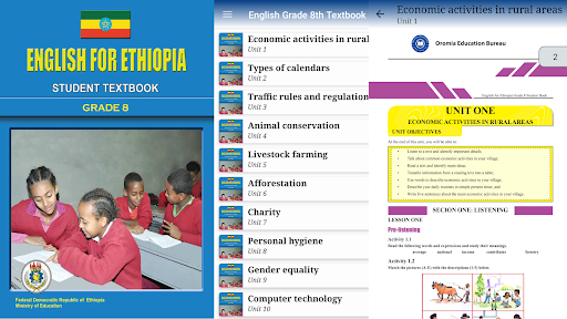 English Grade 8th Textbook