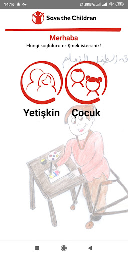 Android application Save the Children Türkiye screenshort
