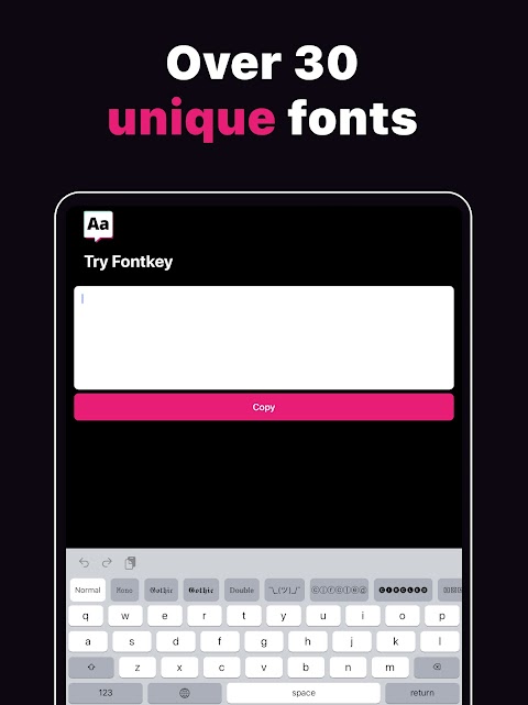 Fontkey - Fonts Keyboard Emojiのおすすめ画像5