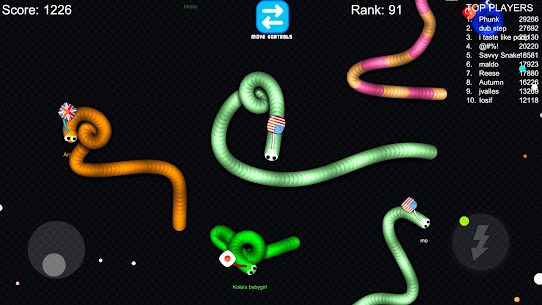 Slink.io – Snake Game MOD APK (Unlimited Life) 4