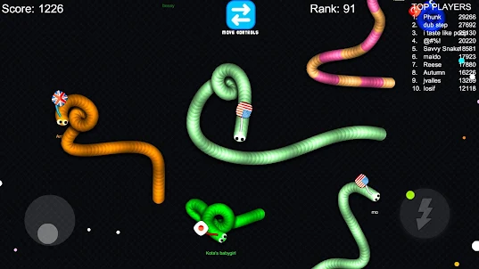 Slink.io - juegos de serpiente