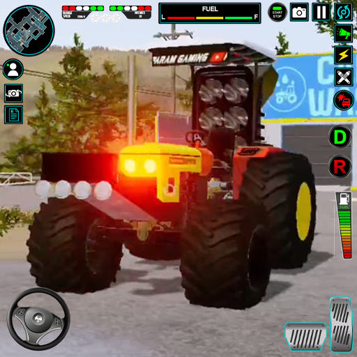 Indian Farming Tractor Games logo