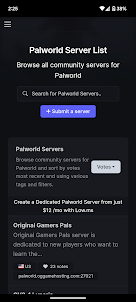 Palworld Server List