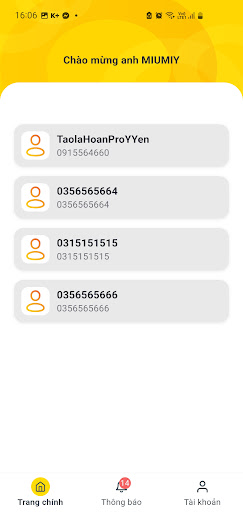 IELTS Mentor - Phụ Huynh Screen 2