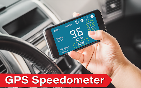 Digital Speedometer – GPS Offline odometer HUD Pro 1