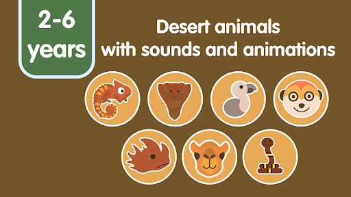 Learn Desert Animals for kids Screen 2