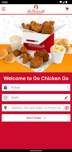 Android application Go Chicken Go screenshort