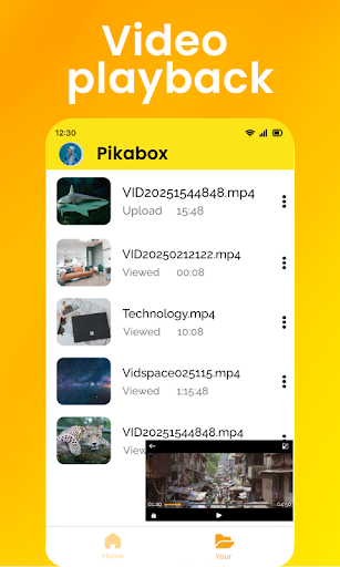 Pikabox: Cloud Space & Live TV 2