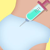 baby injection game icon