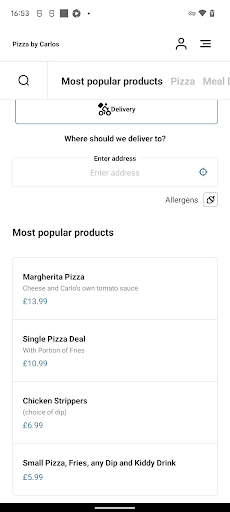 Pizza by Carlos Screen 3