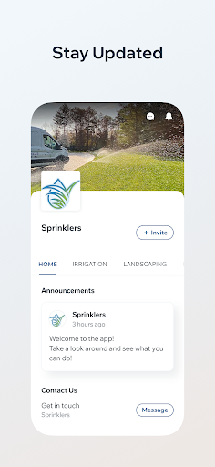 The Sprinkler Company Screen 3