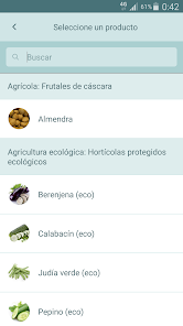 Screenshot 2 Precios Agrarios de Andalucía android