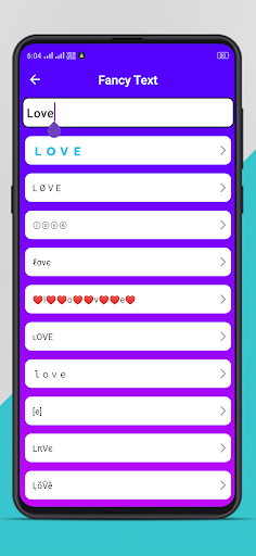 Fancy Text Generator Screen 3