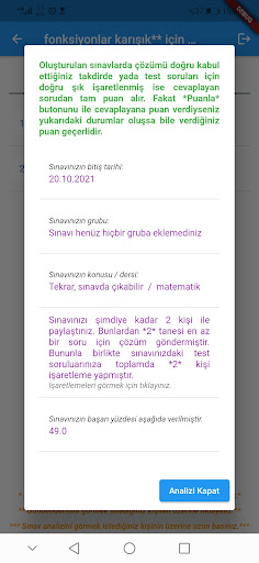 Sınavcım Screen 3