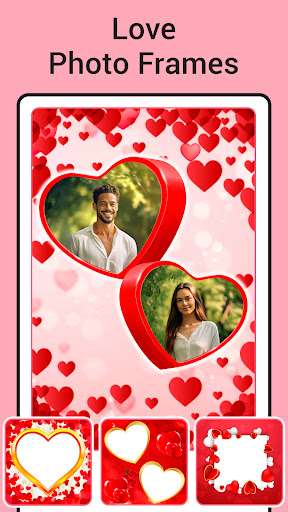 Photo frame app, collage maker screenshot