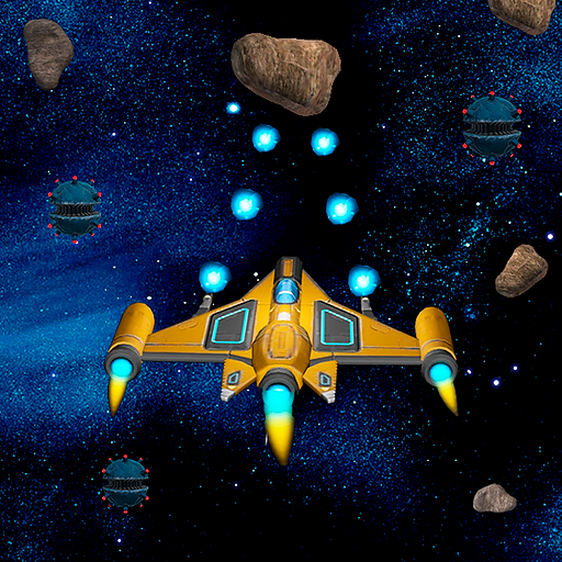 SPACE FORCE: Asteroids shooter logo