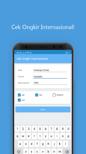 Cek Ongkir Semua Kurir Screen 3