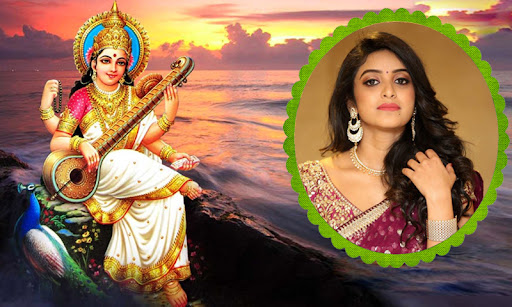 Android application God Saraswati Maa Photo Frames screenshort