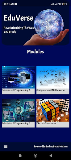 Android application EduVerse SA screenshort