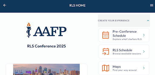 AAFP Events Connect
