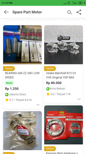 Onderdil Motor Indonesia Screenshot 4 - AppWisp.com