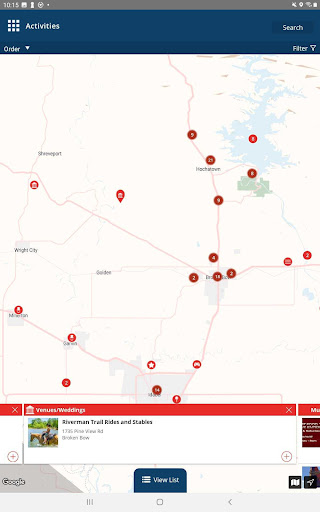 Screenshot of Visit BeaversBend CabinCountry