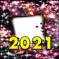 Happy New year 2021 Photo Frames